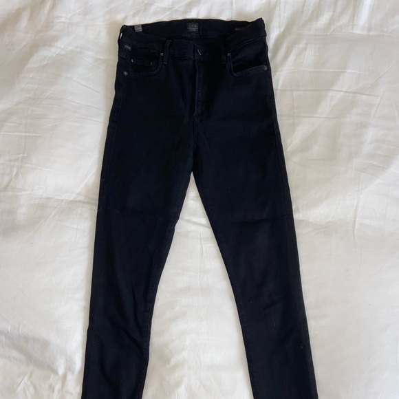 Citizen of Humanity Rocket High Rise Skinny Jean Size 29 Black - Picture 1 of 4